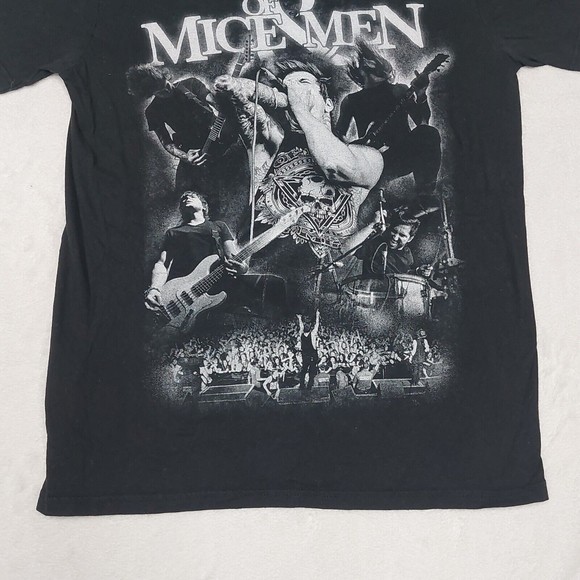Of Mice And Men, Men's Size Small Short Sleeve Metal Band Tee Graphic T-Shirt - Picture 4 of 10